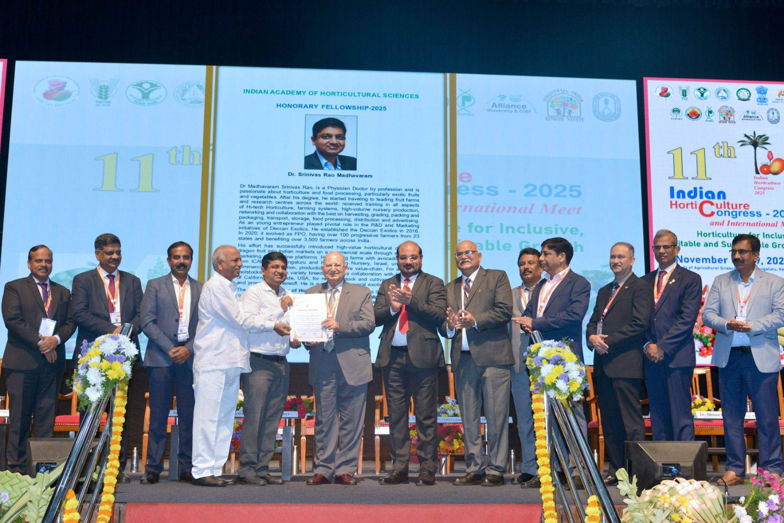 Indian academy of horticultural sciences